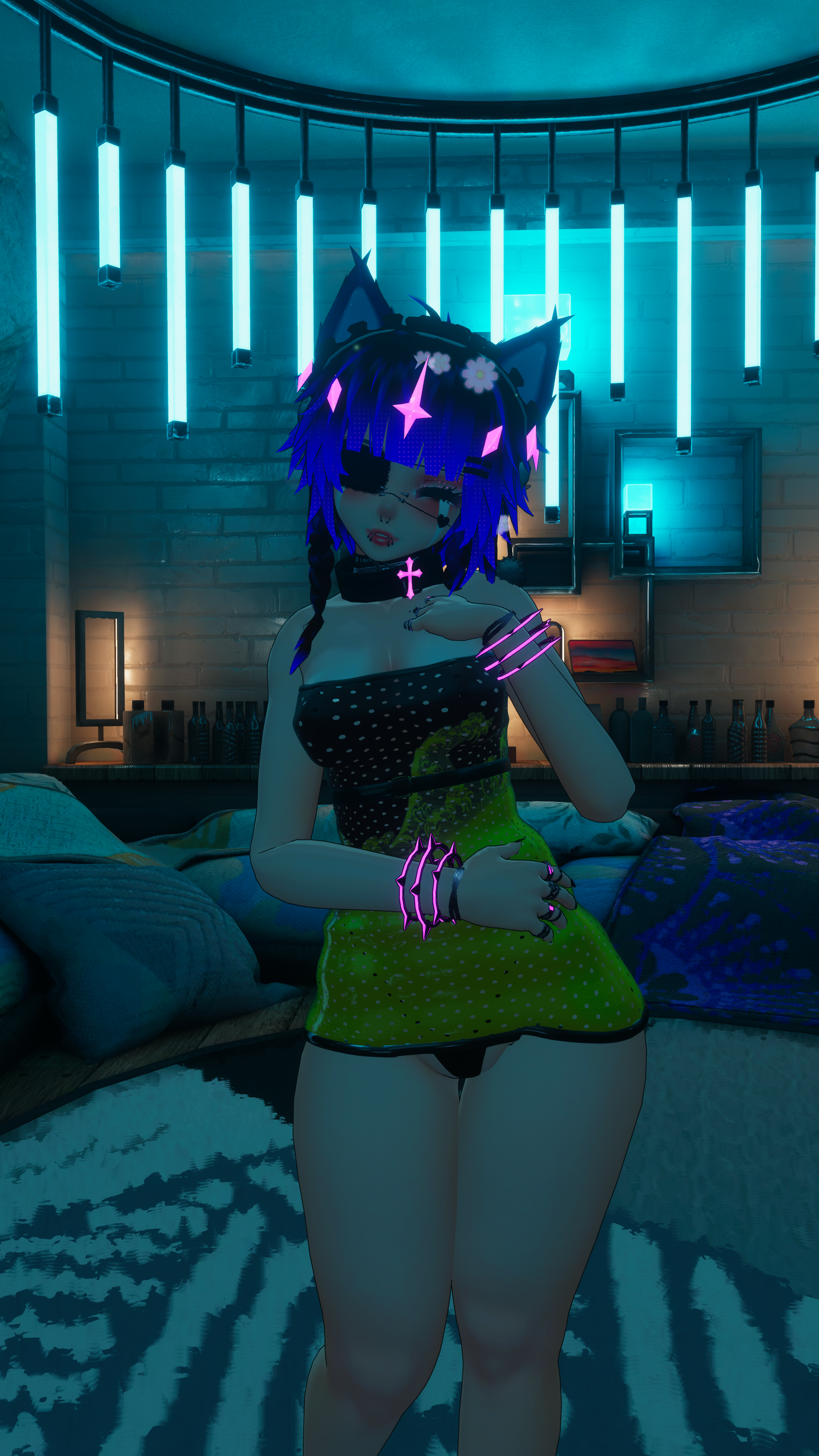 Tube Dress | Zinfit Egirl, Pandabase V2 | Addons Nyxie, Godfall Magician, and Whisper