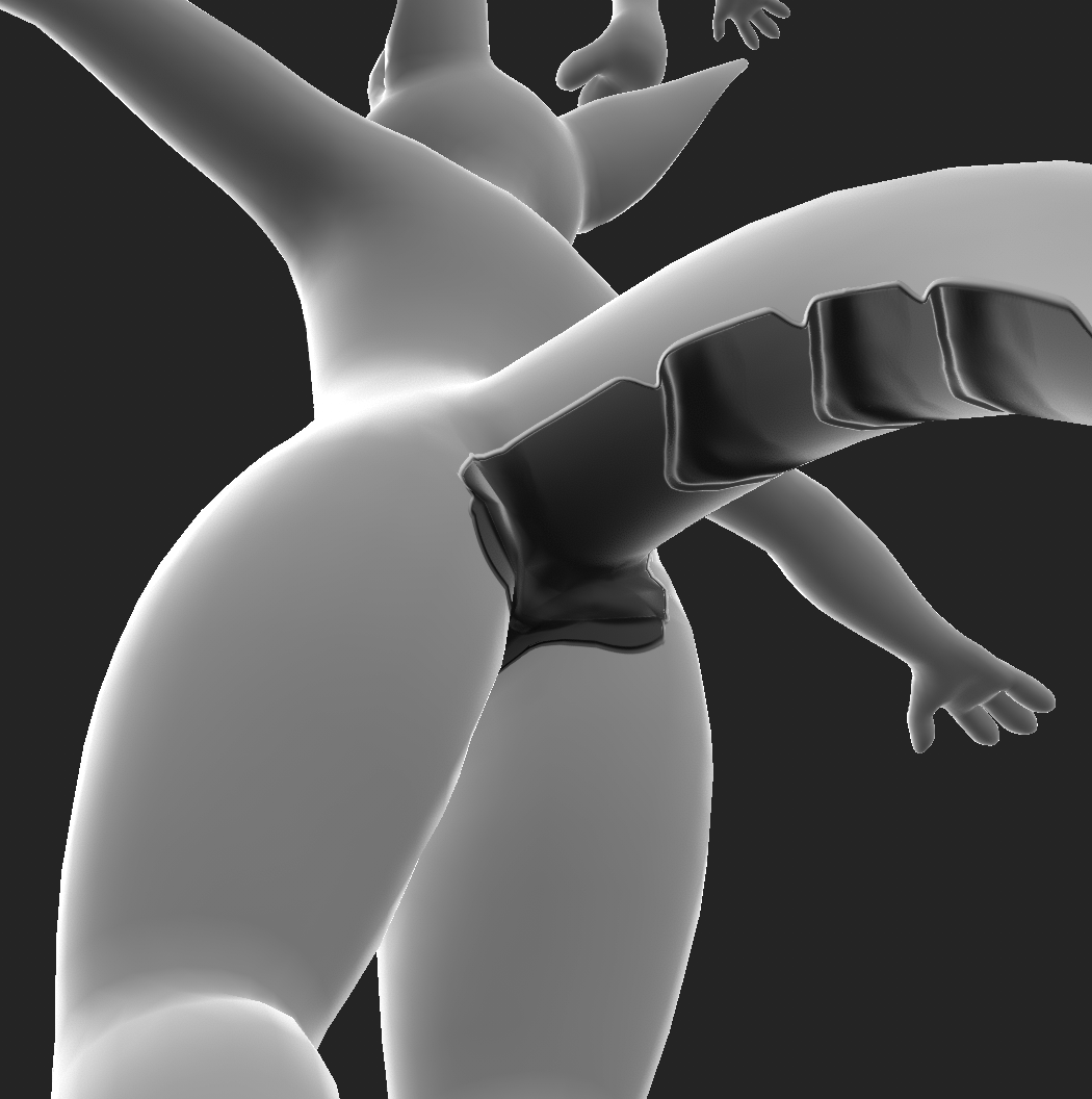 Nardoragon Belly Scales/Plates Normal Map