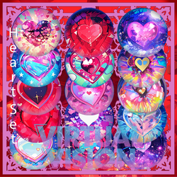 Lovely Vision eyes - 15 Eye Textures for 3D Models VRM, MMD, Avatars or VRCHAT