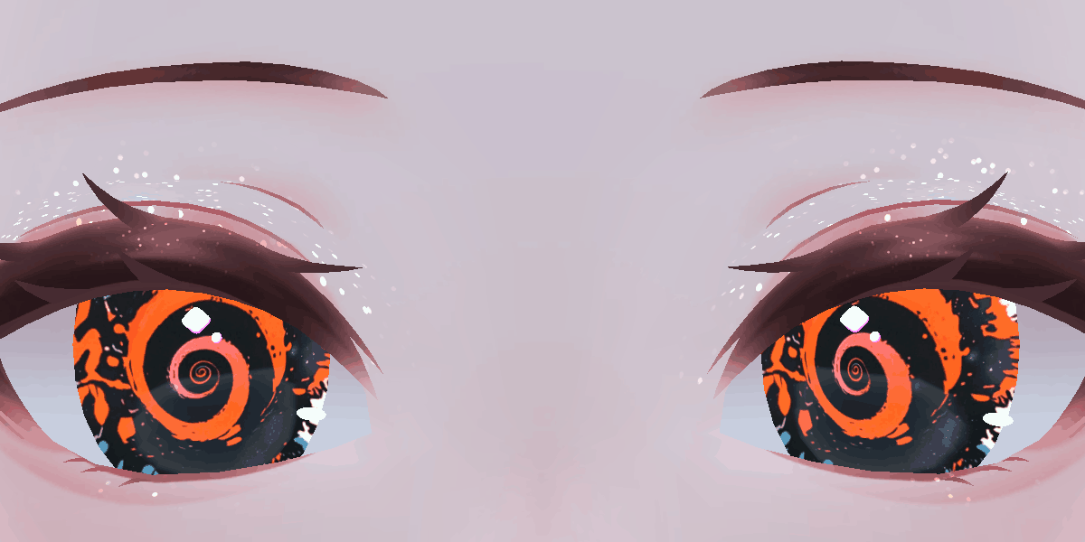 Swirling Thoughts Animated Eyes for Vrchat Avatars