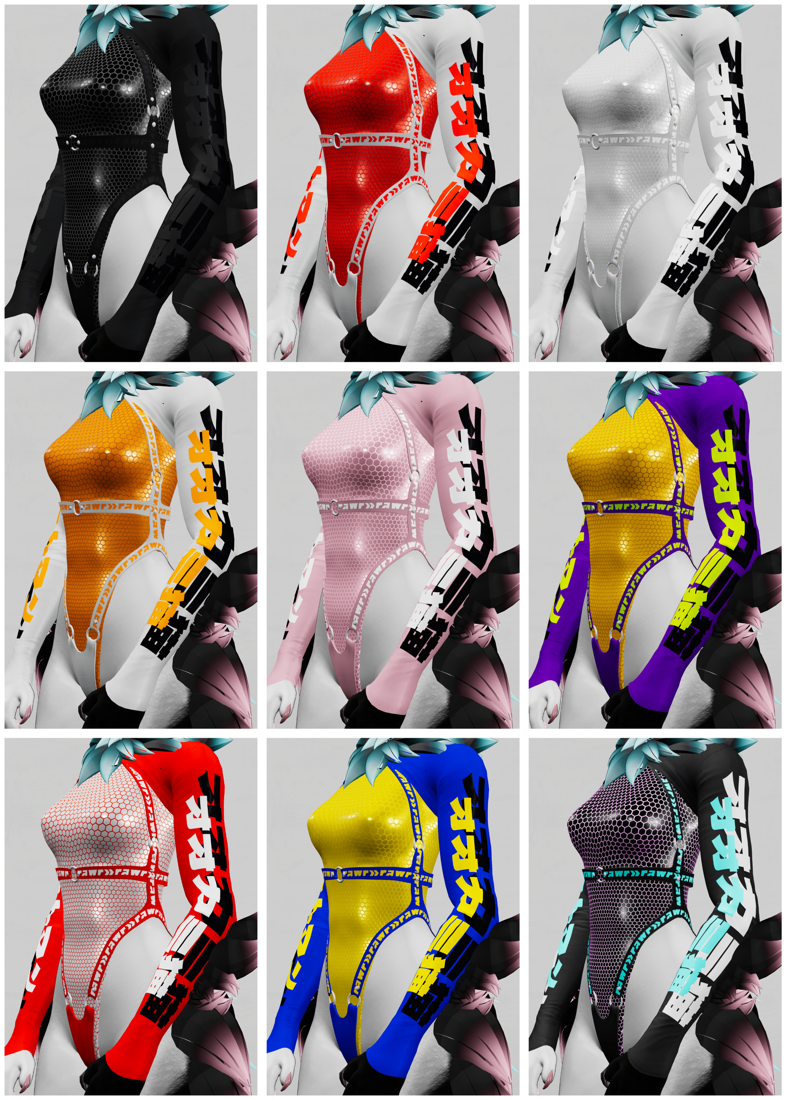 Pubbchi Cyber Suit Textures