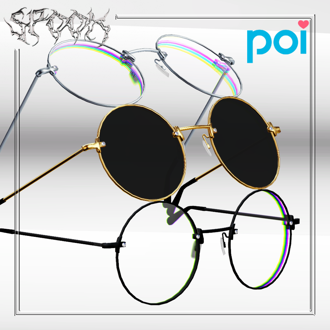 Phantom Round Glasses & Sunglasses pack