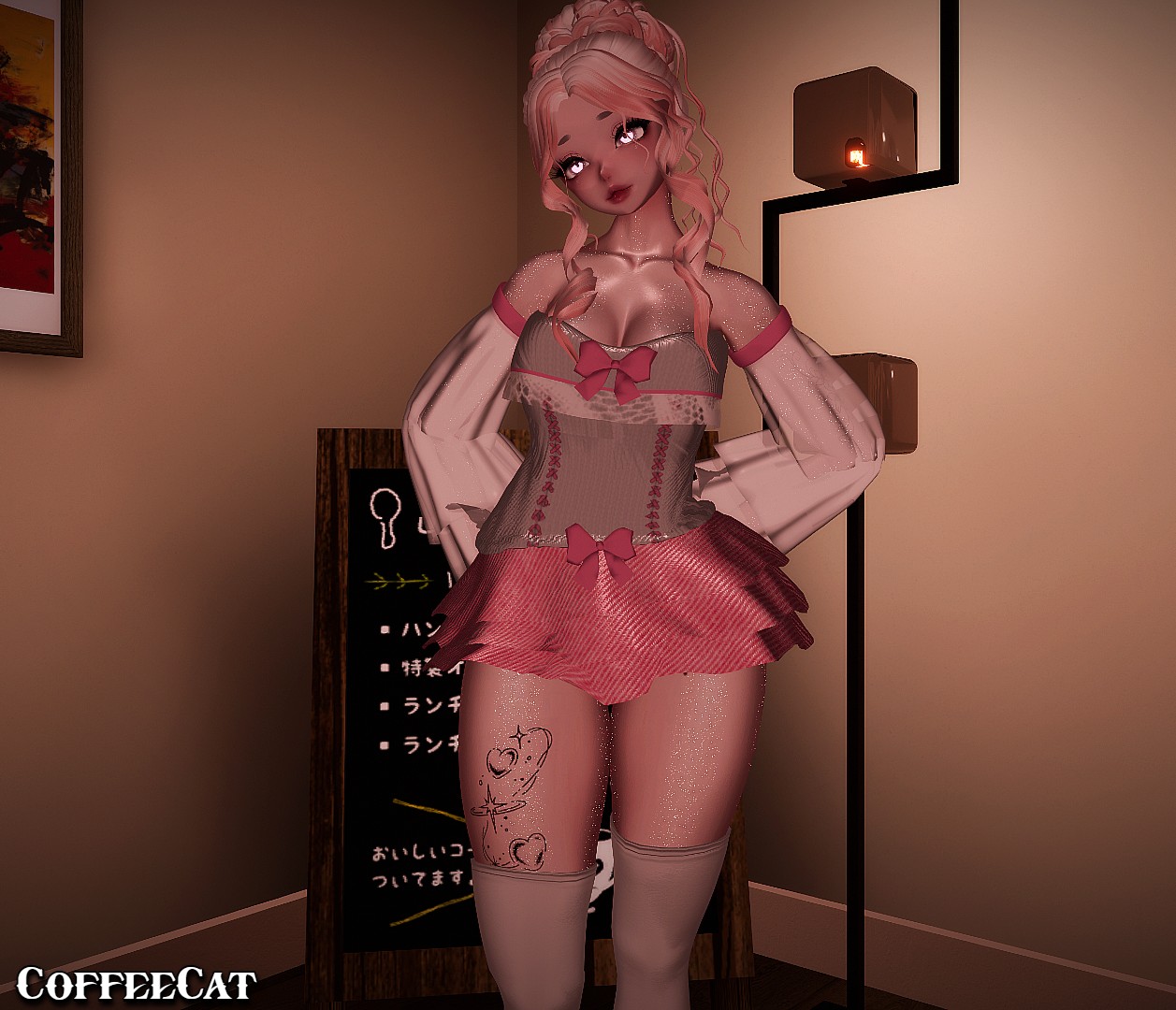 ˙ . ꒷ 🍰 .Strawbee The Taiyaki Pup PC+QUEST (SPS + GoGoLoco) ˙ . ꒷ 🍰 . COLLAB MODEL