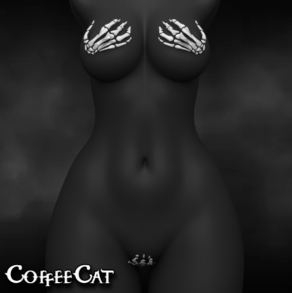 -FREE-  𐂯 Skele Hands Pasties 𐂯