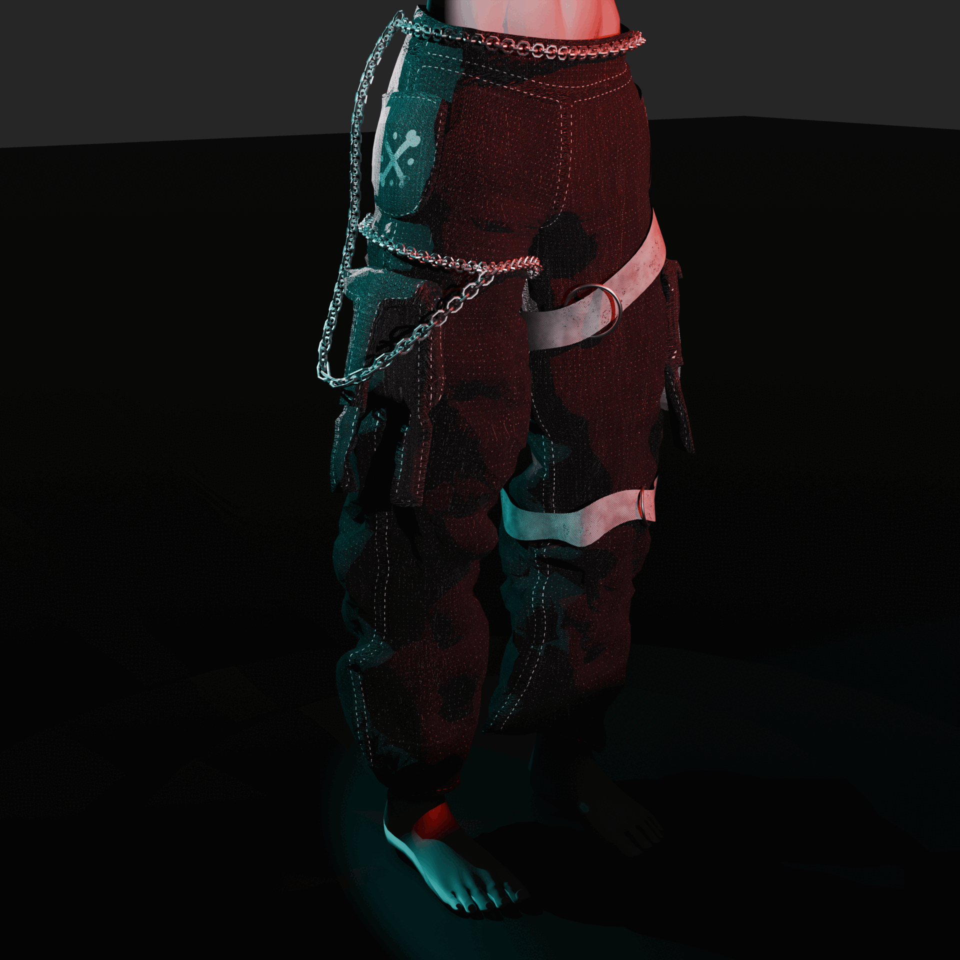 Streetwear Baggy Pants By Team Llama