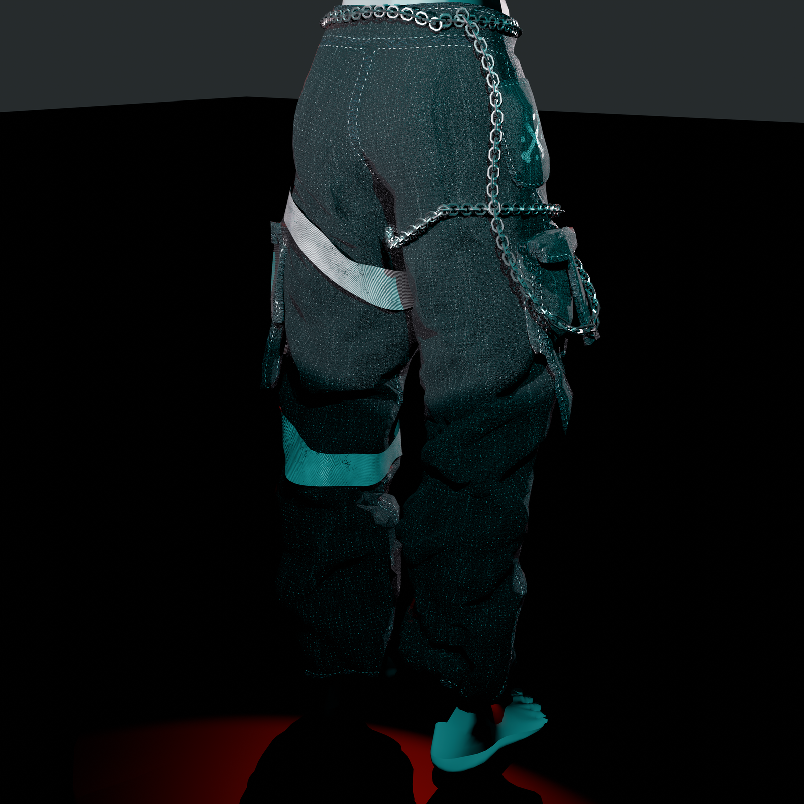 Streetwear Baggy Pants By Team Llama