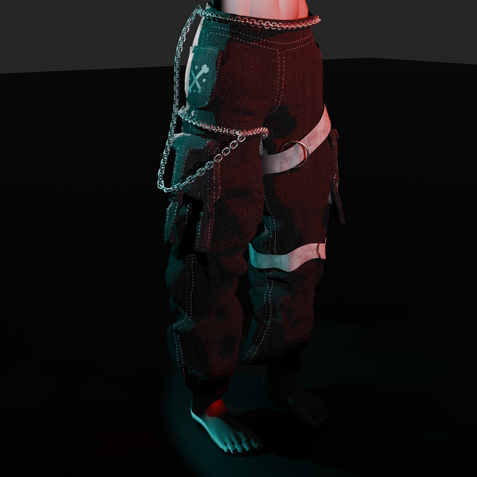 Streetwear Baggy Pants By Team Llama