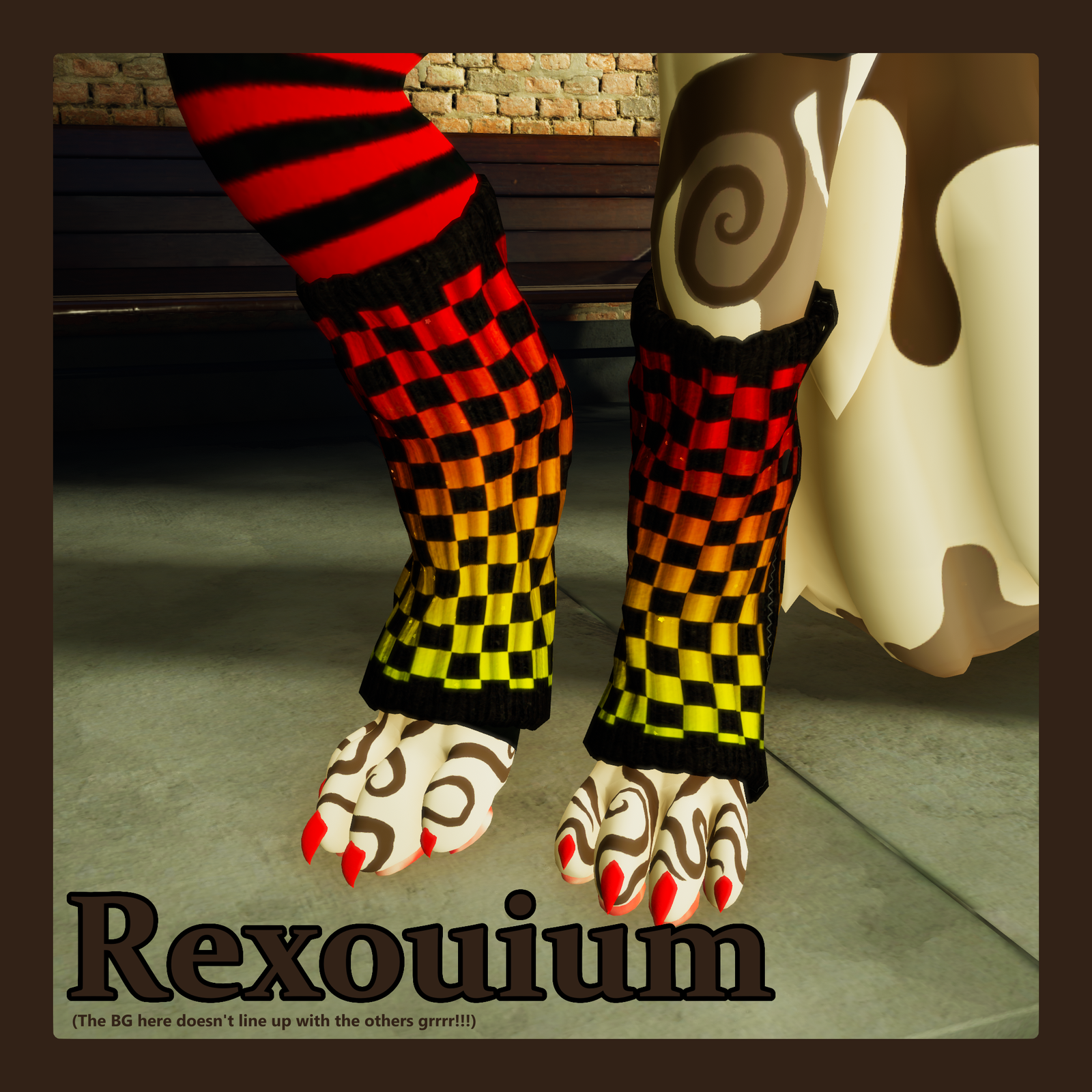 Leg Warmers - Viwi, Novabeast, Rexouium, and Hyenid