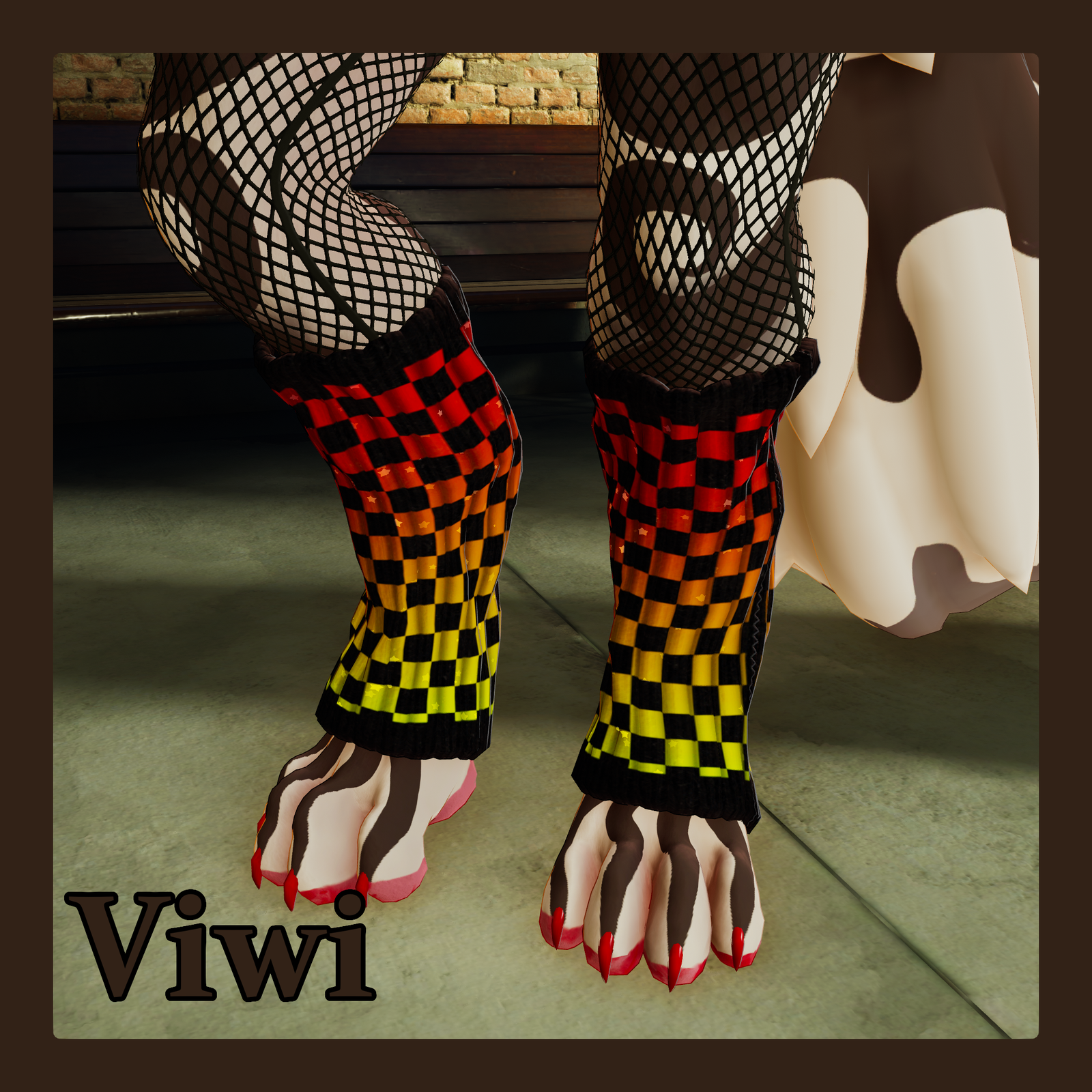 Leg Warmers - Viwi, Novabeast, Rexouium, and Hyenid