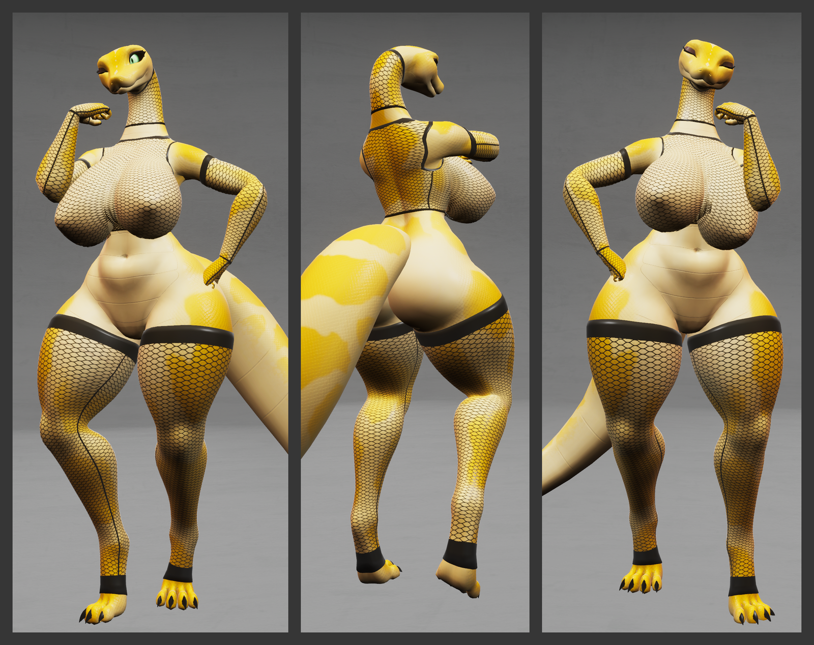 Fishnets - Lily the Snake