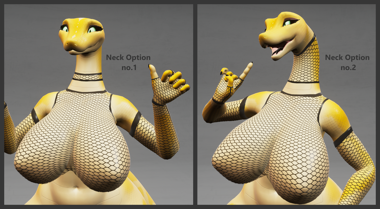 Fishnets - Lily the Snake