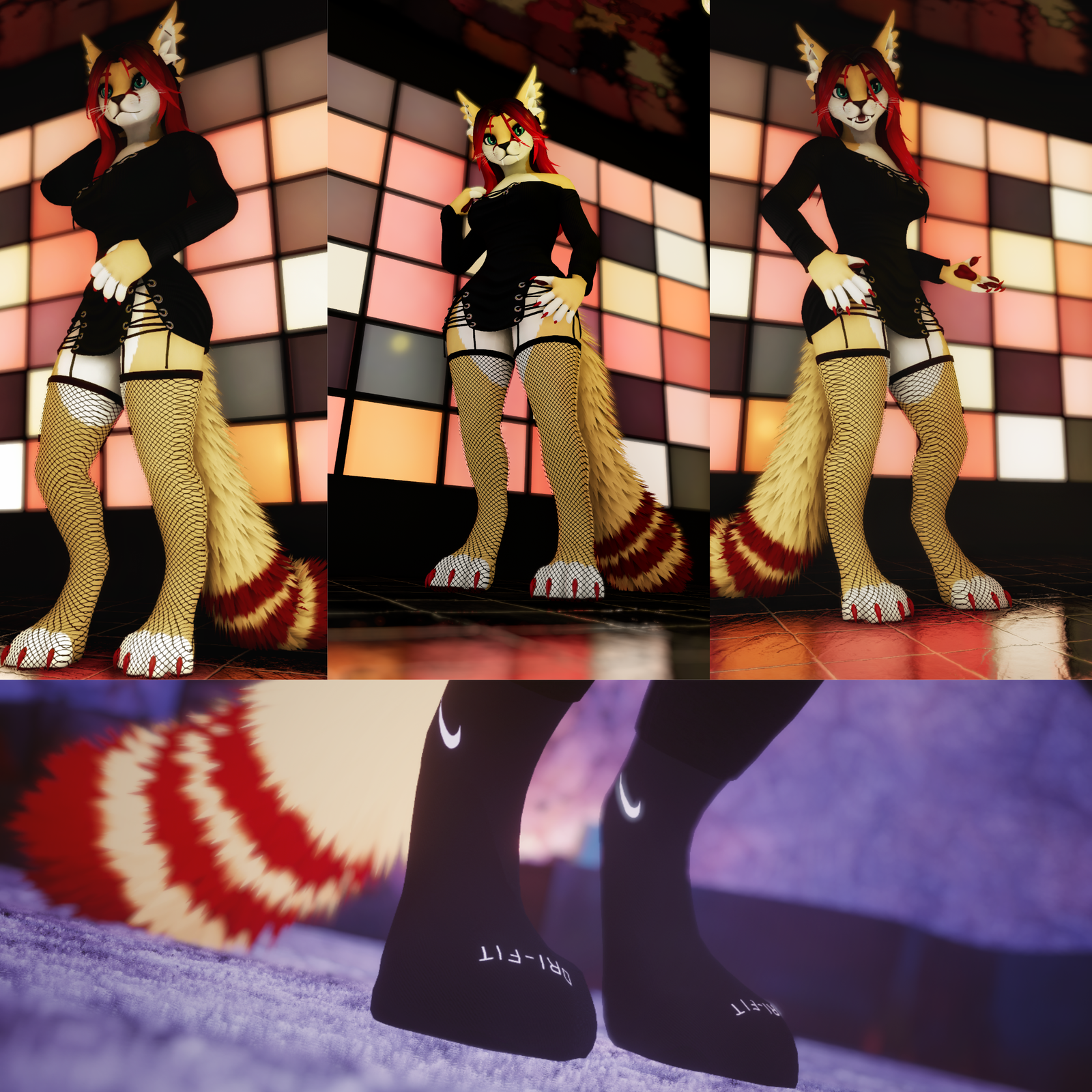 Winterpaw Feline Socks