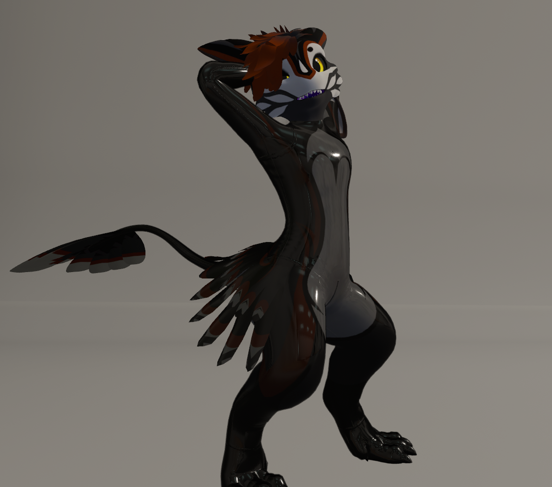 Apheli'vali Latex Catsuit
