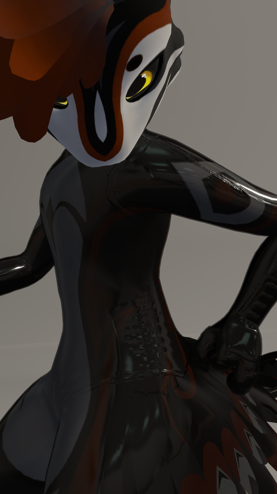 Apheli'vali Latex Catsuit