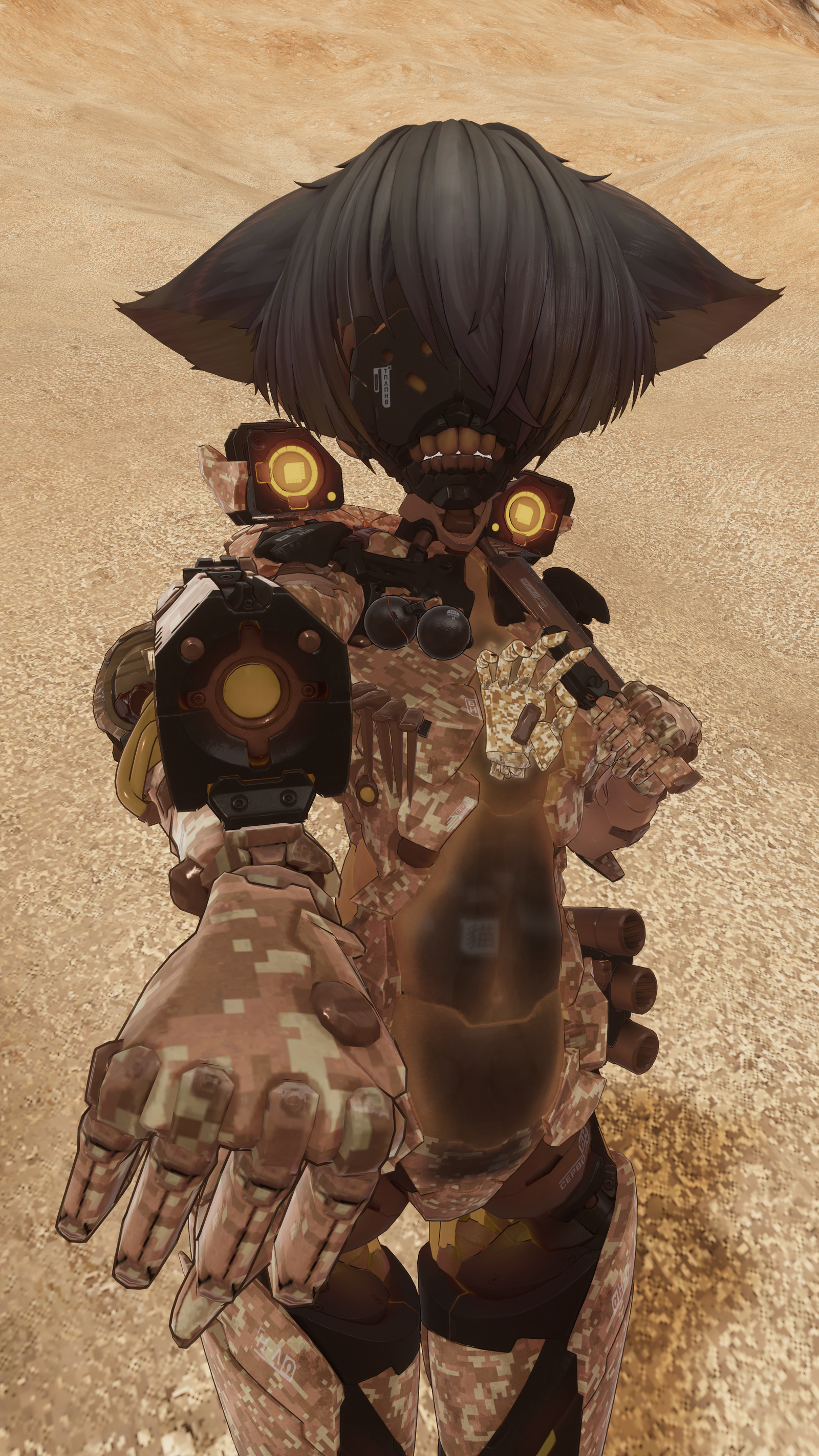 Bamo - hide in the enemy bush