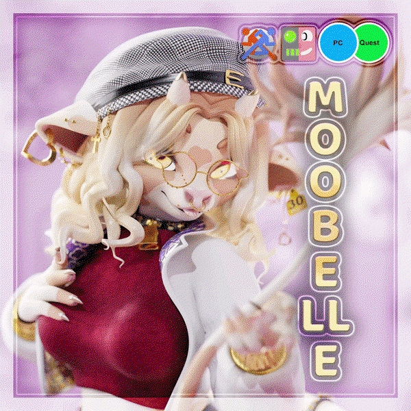 Moobelle - VRCFT - (PC - Quest & Good Rank)