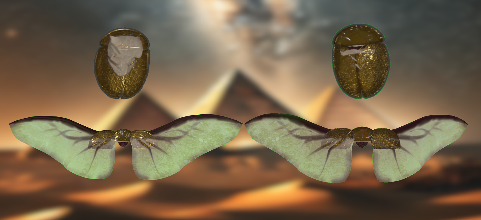 VRChat Scarab Wings