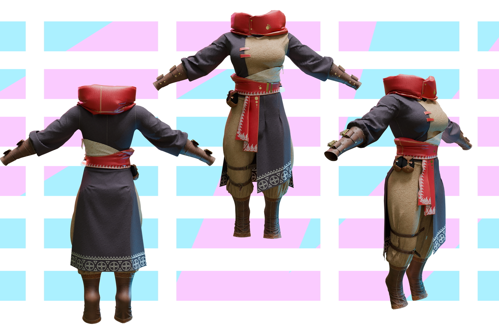 Trader outfit Northern Aspil [VRCHAT]