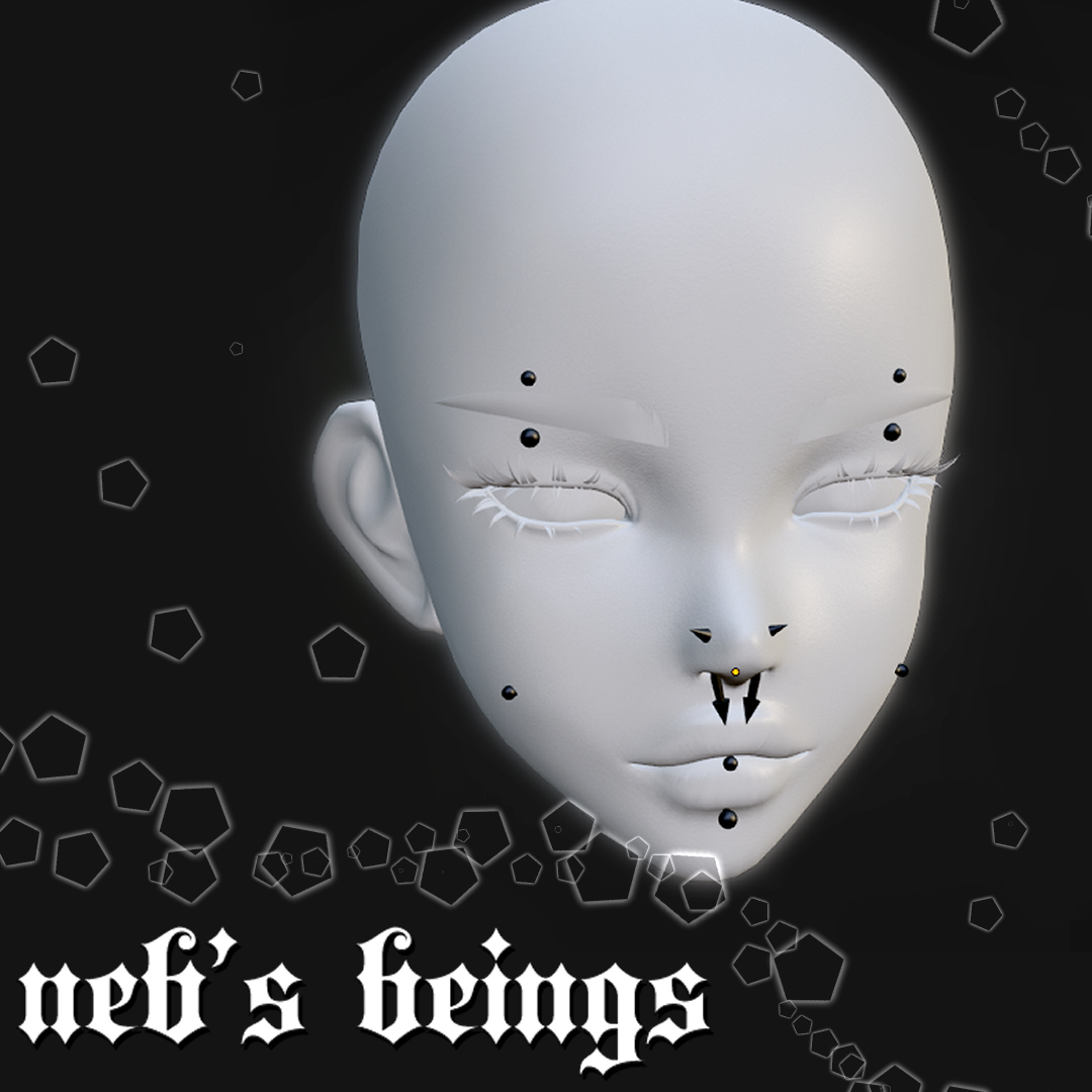 Mia's Facial Piercings (Umeko Add-On) (No FT)