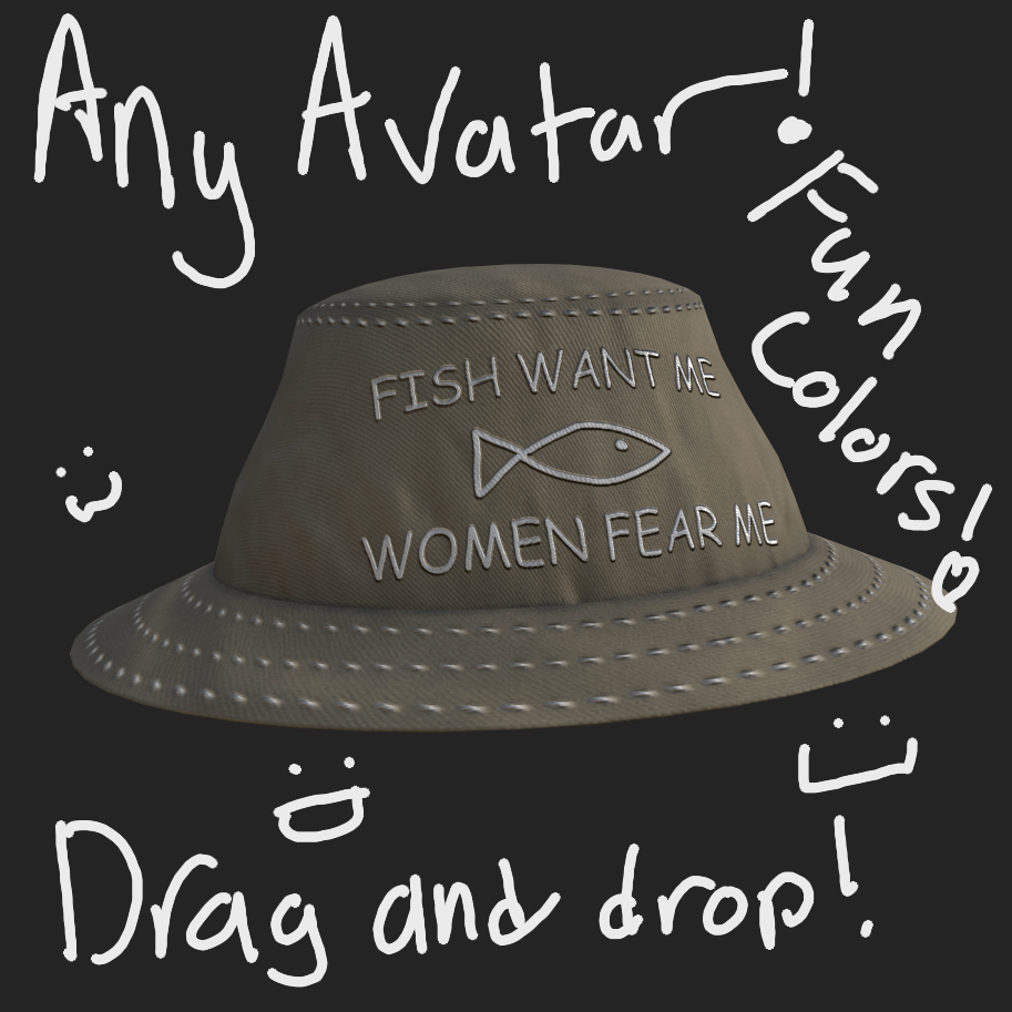 low effort bucket hat