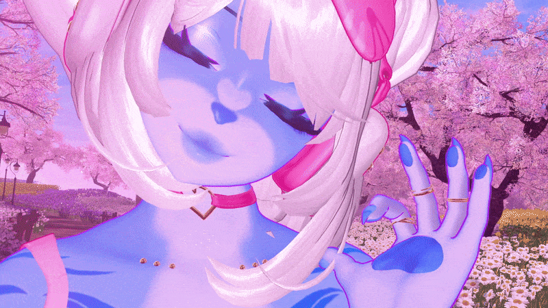 Sorbet ♡ Genderfluid | Furry & Human Avatar ♡ Quest & PC ♡ VRCFT