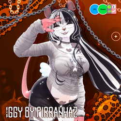 Iggy The Possum | PC + Quest | VRCFT | Furry Avatar