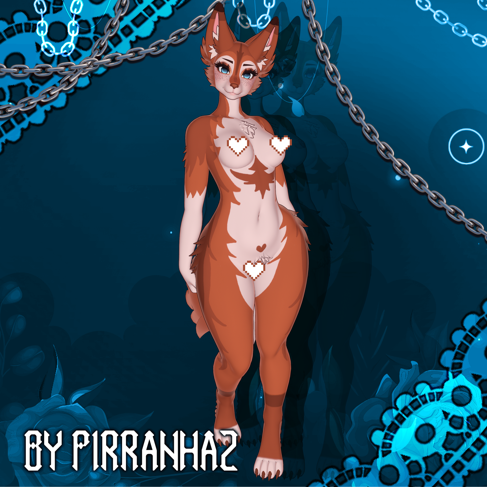 Squirrel Texture Furry | Emi Base | VRC