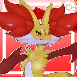 Fire magician fox 3d model (VRC, Blend, STL)