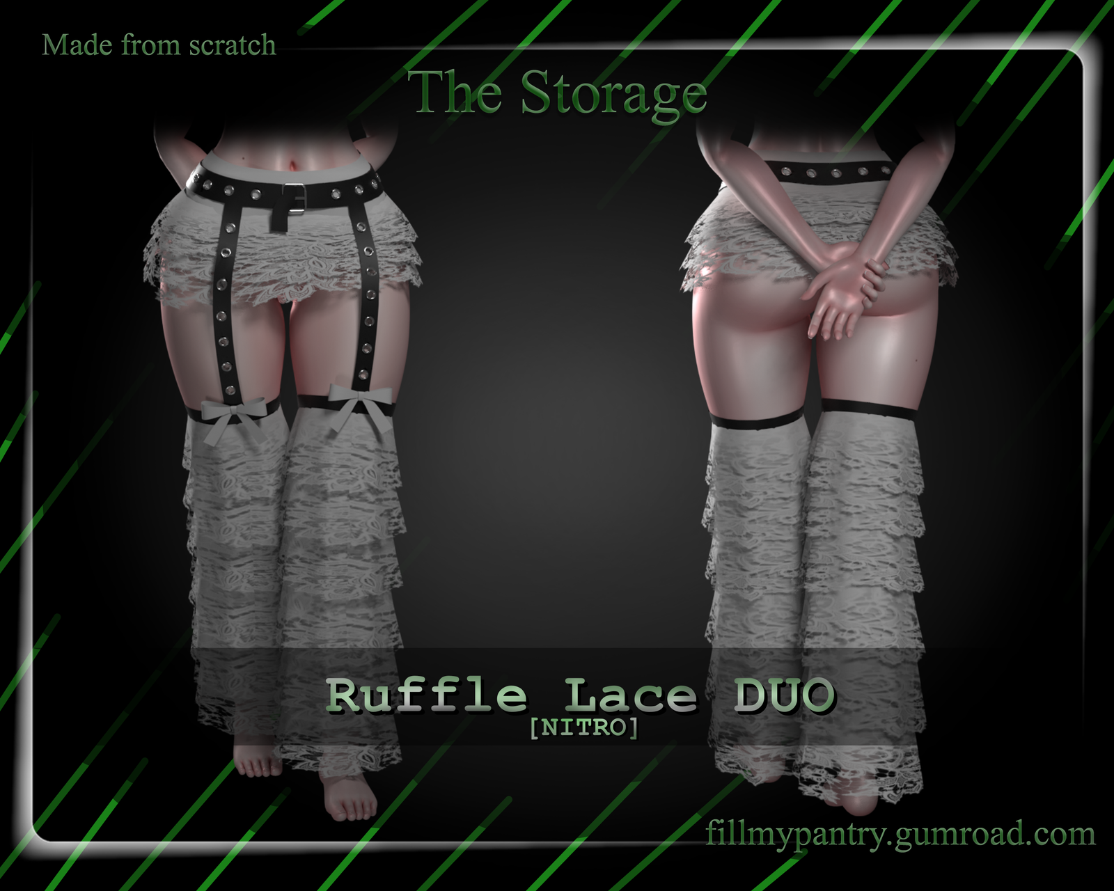 Ruffle Lace  DUO