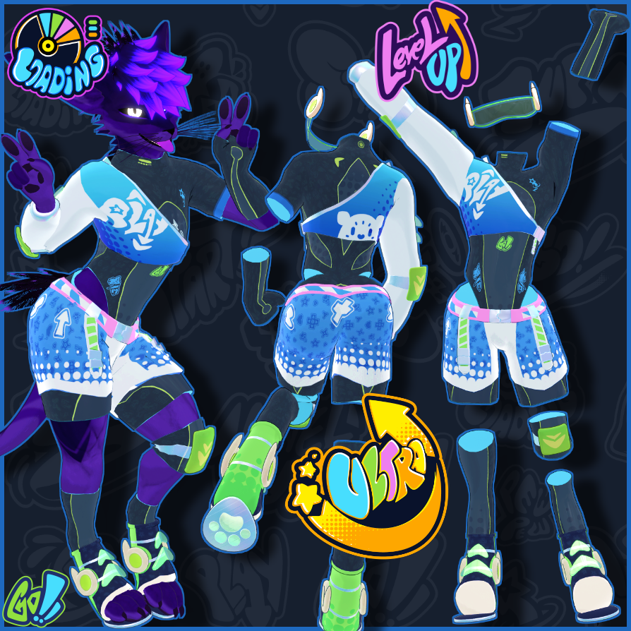 ULTRA outfit MULTIBASE (Rexouium 1.7, Dante, ...) (inspired by Furality Ultra)