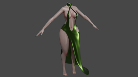 Silk-Dress