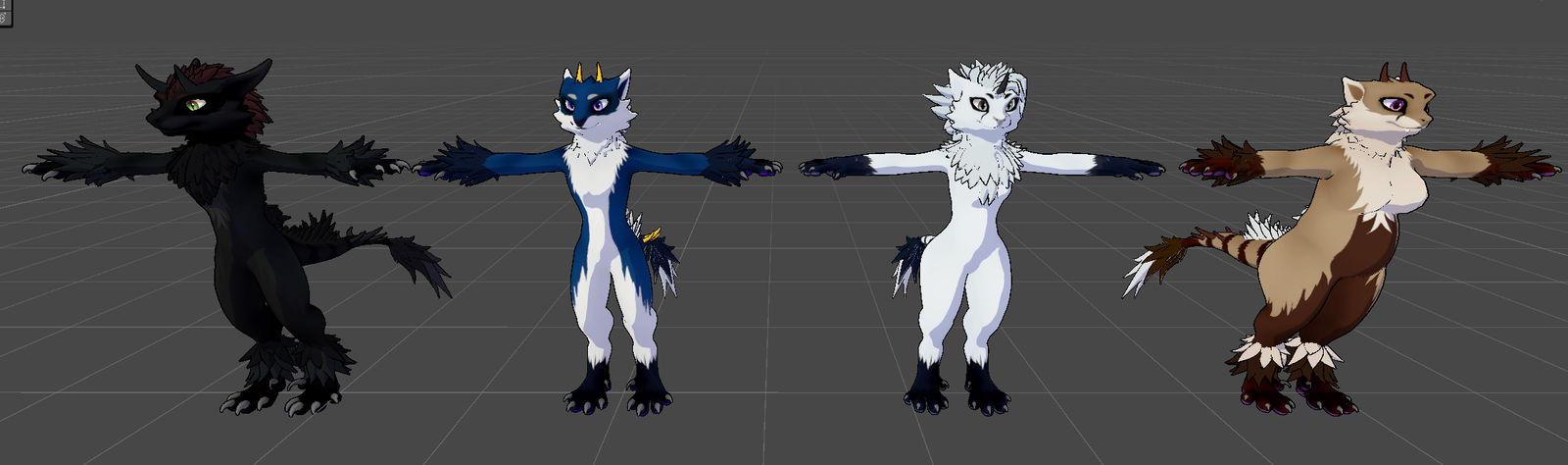 Irispaw - VRChat Avatar (Includes Facetracking!)