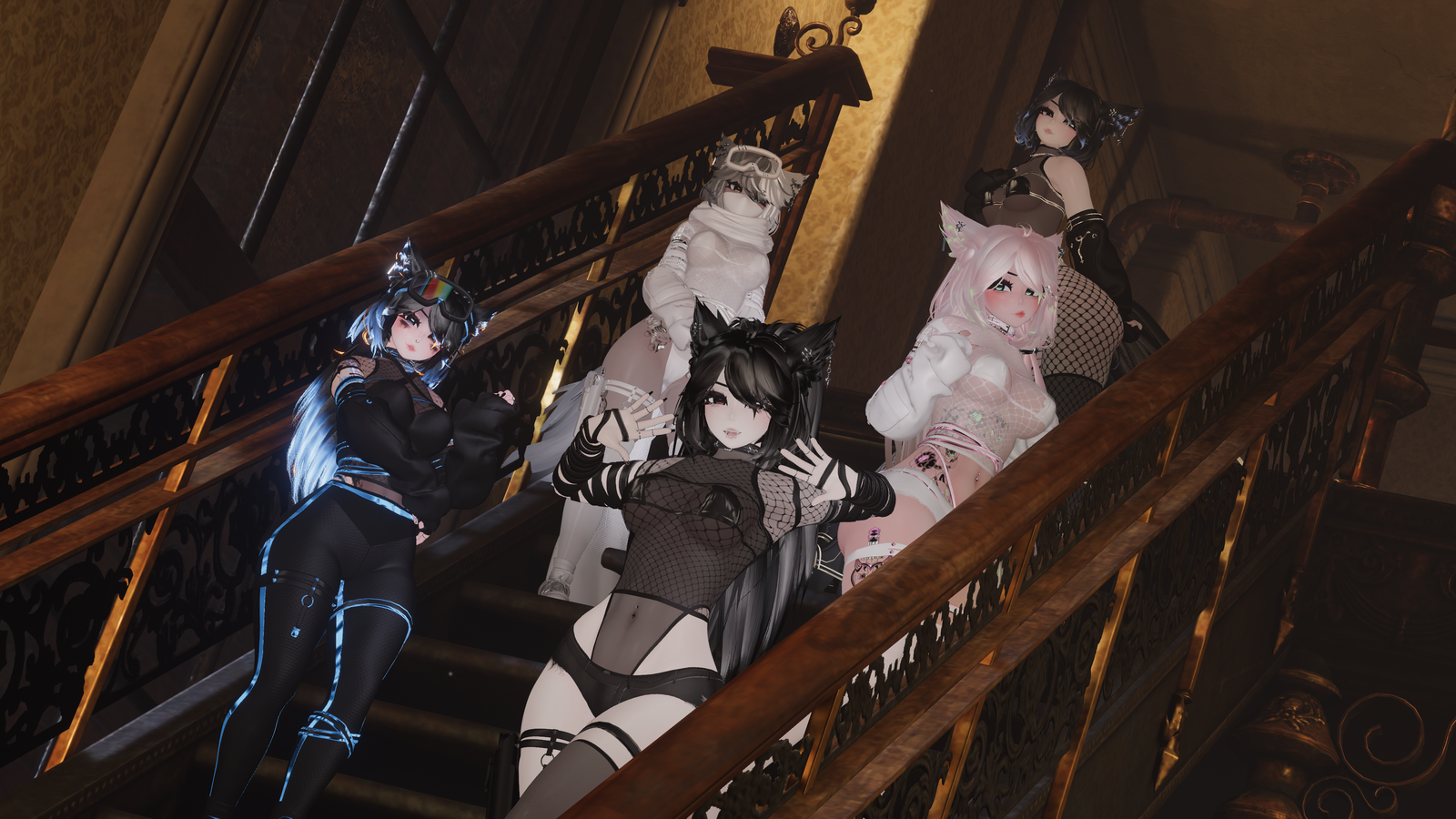 Hush ✦ VRChat Avatar PC Only (VRCFT+ SPS + GoGoLoco)