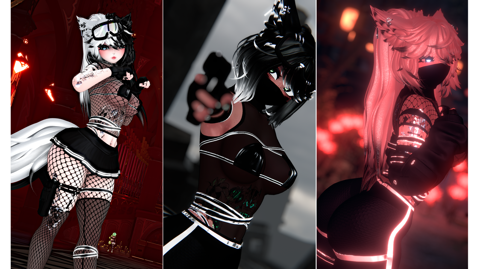 Hush ✦ VRChat Avatar PC Only (VRCFT+ SPS + GoGoLoco)