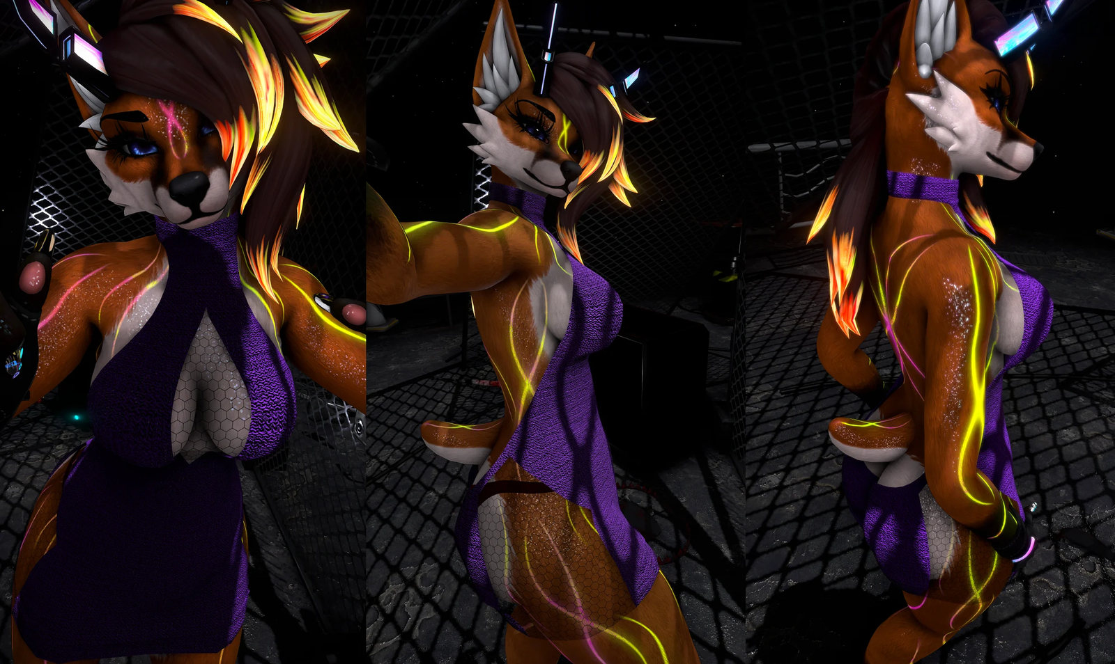 Virgin Killer Sweater for Aurora, Nebula, and Celeste/Calypso (VRCFury drag-and-drop ready)