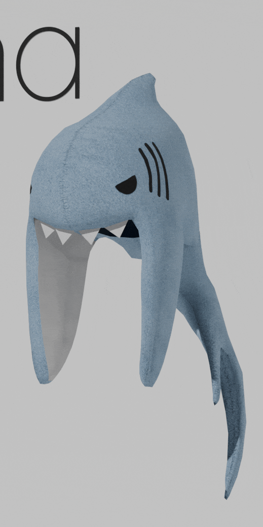 Shark Ushanka Hat