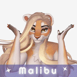 Malibu - Nyx lioness Retexture & lion tail asset