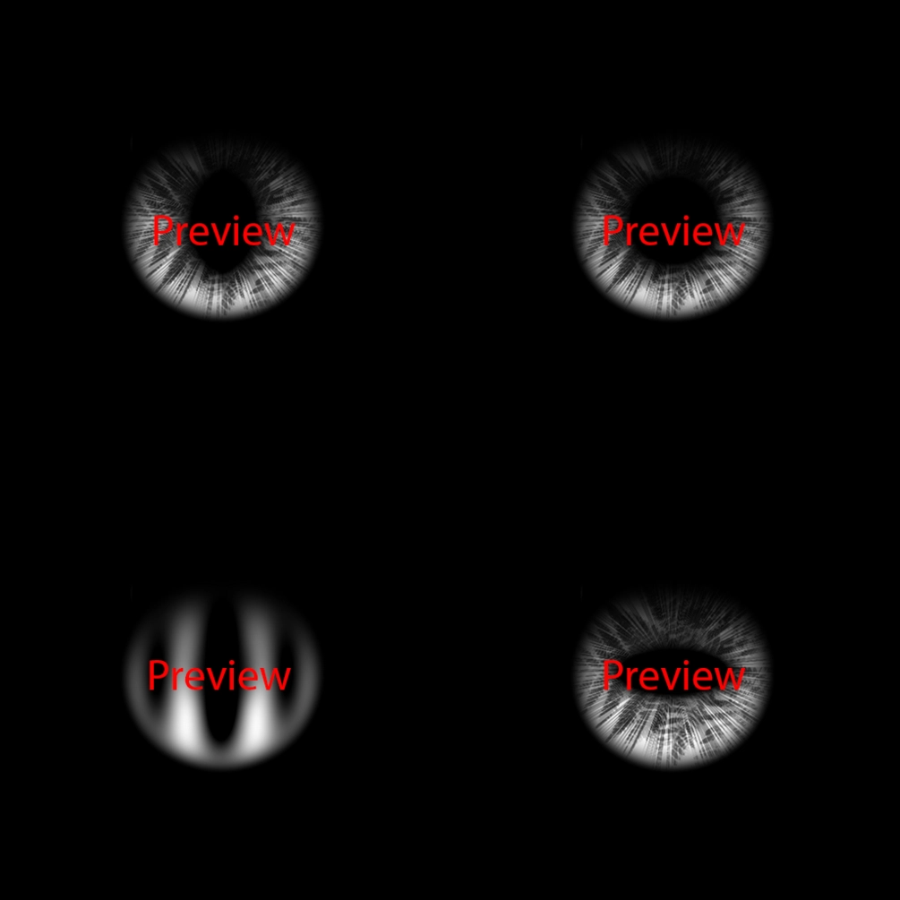 Cyant Model-01 Eye Emission Pack 2 (CYANT Model-01 Not Included)