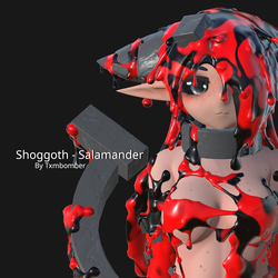 Shoggoth - Red Salamander