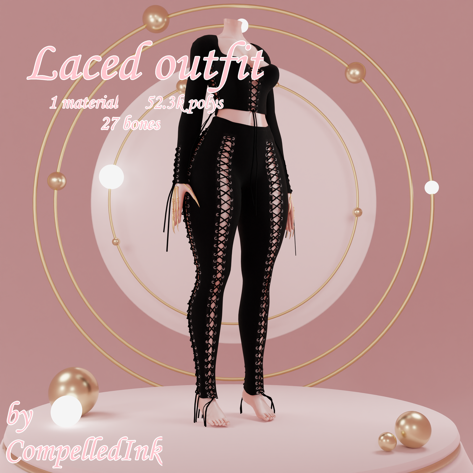 Laced outfit