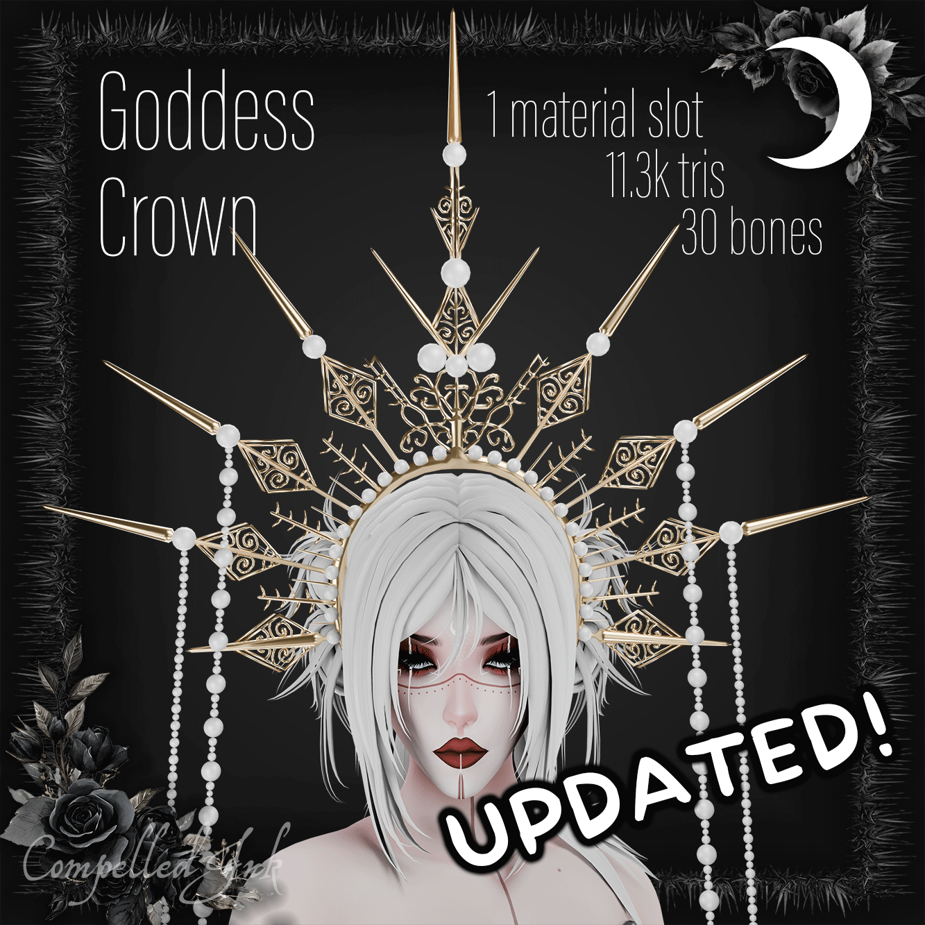 Goddess crown