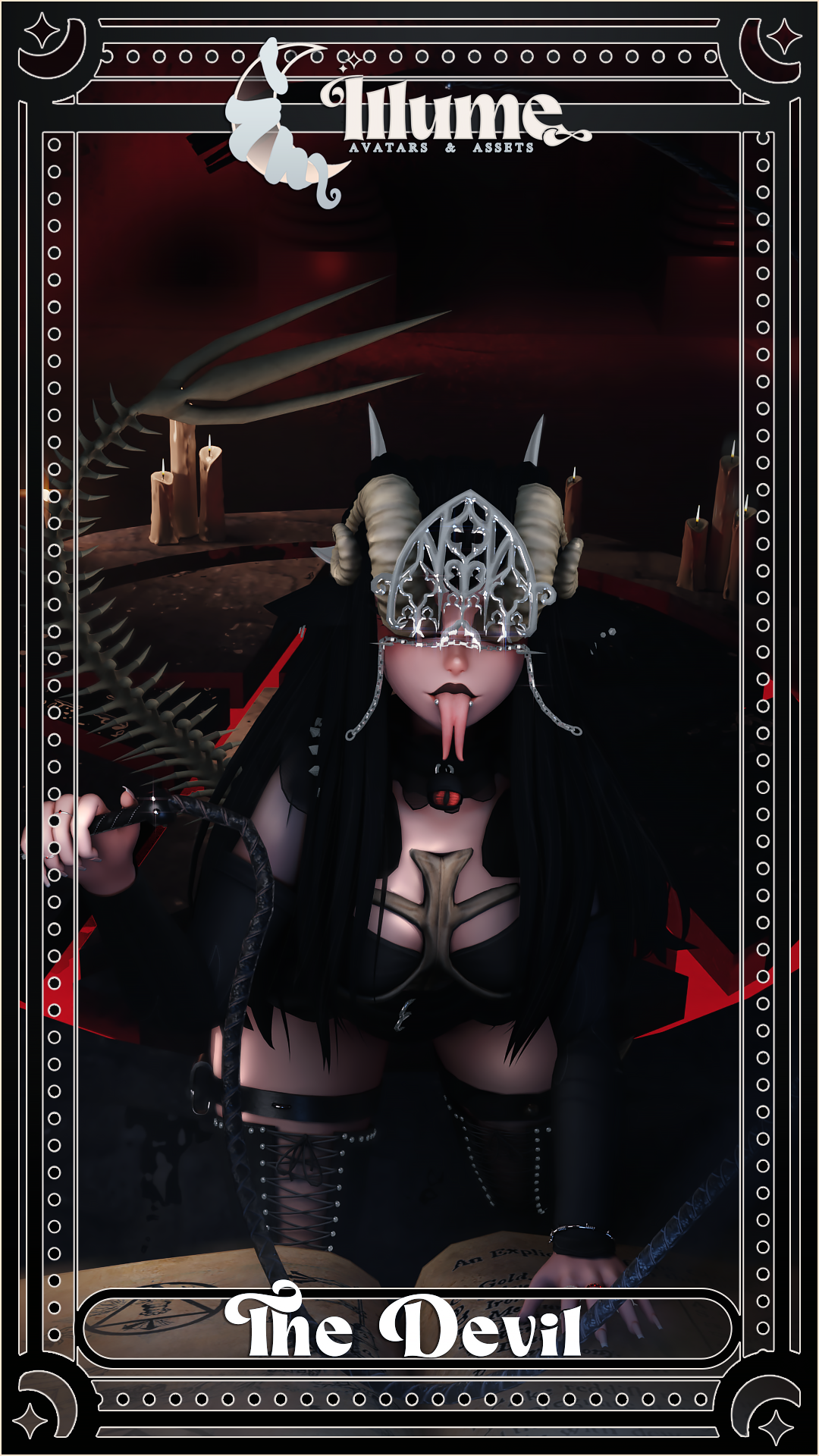 "The Devil"  Major Arcana VR Avatar + TPS & OPTI 