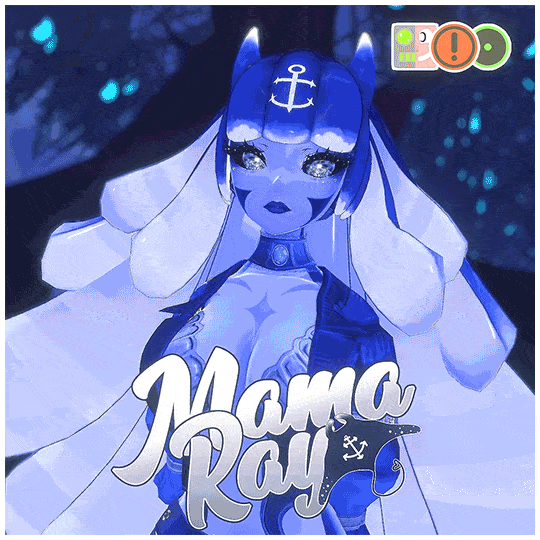 " MAMA RAY "  VR MODEL + VRCFT/GOGOLOCO/SPS/GREEN OPTI