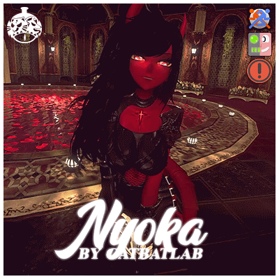 " NYOKA "  VR MODEL + VRCFT/GOGOLOCO/SPS
