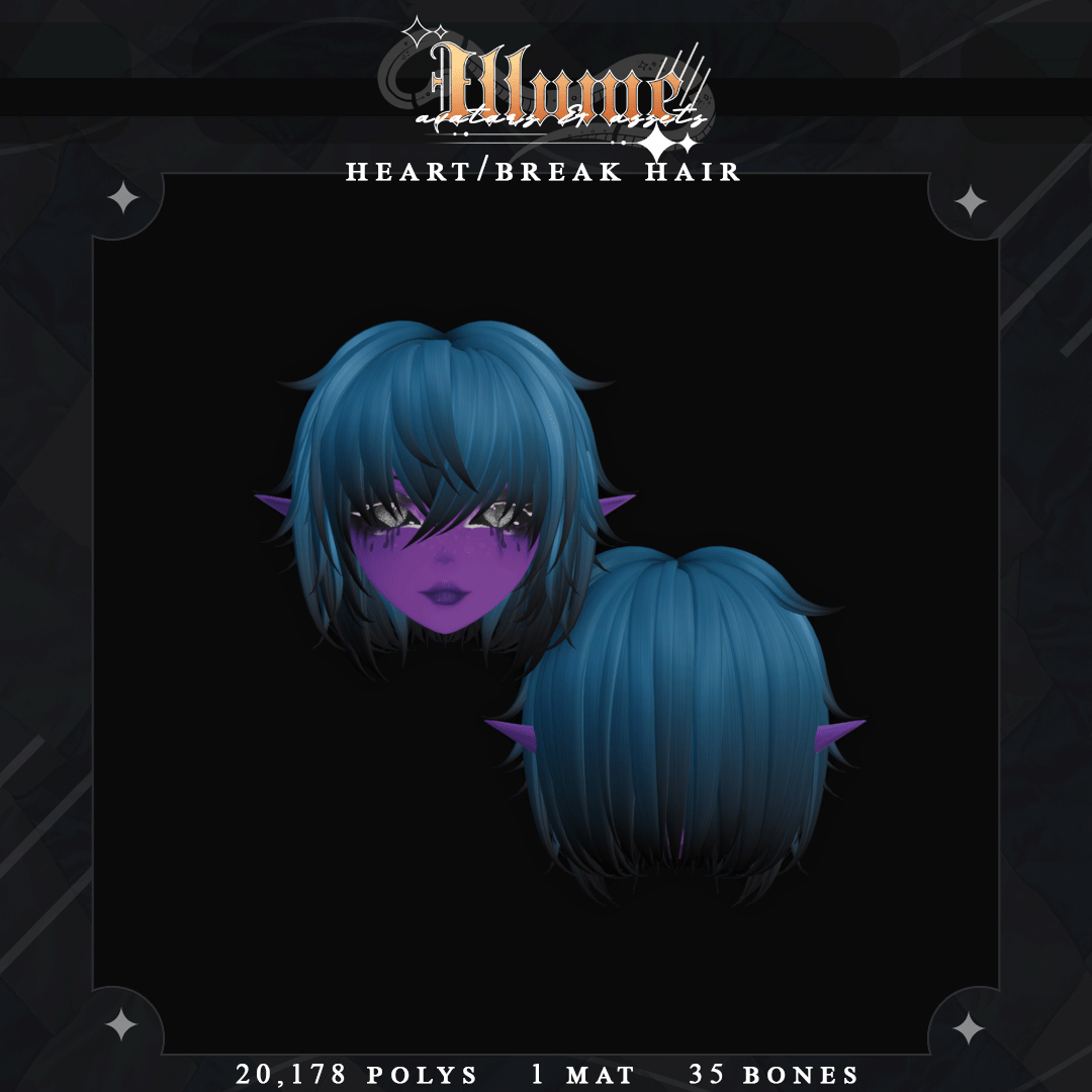 HEART/BREAK'S HAIR ( COMMERCIAL & PERSONAL )