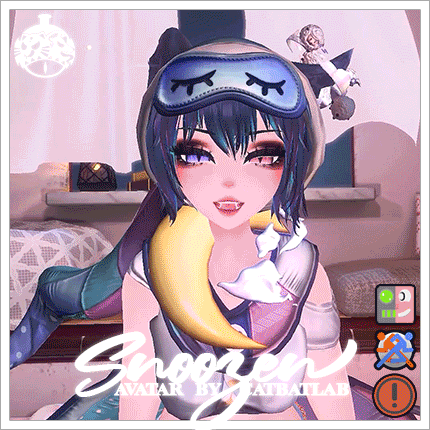 " SNOOZEN "  VR MODEL + VRCFT/GOGOLOCO/SPS