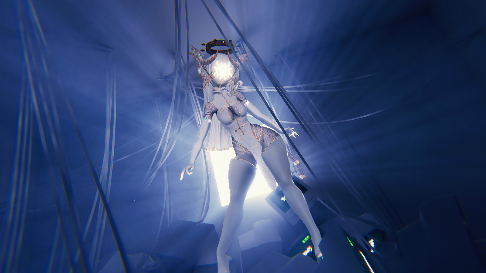 " DIVINITY " VR MODEL + VRCFT/GOGOLOCO/SPS/OPTI