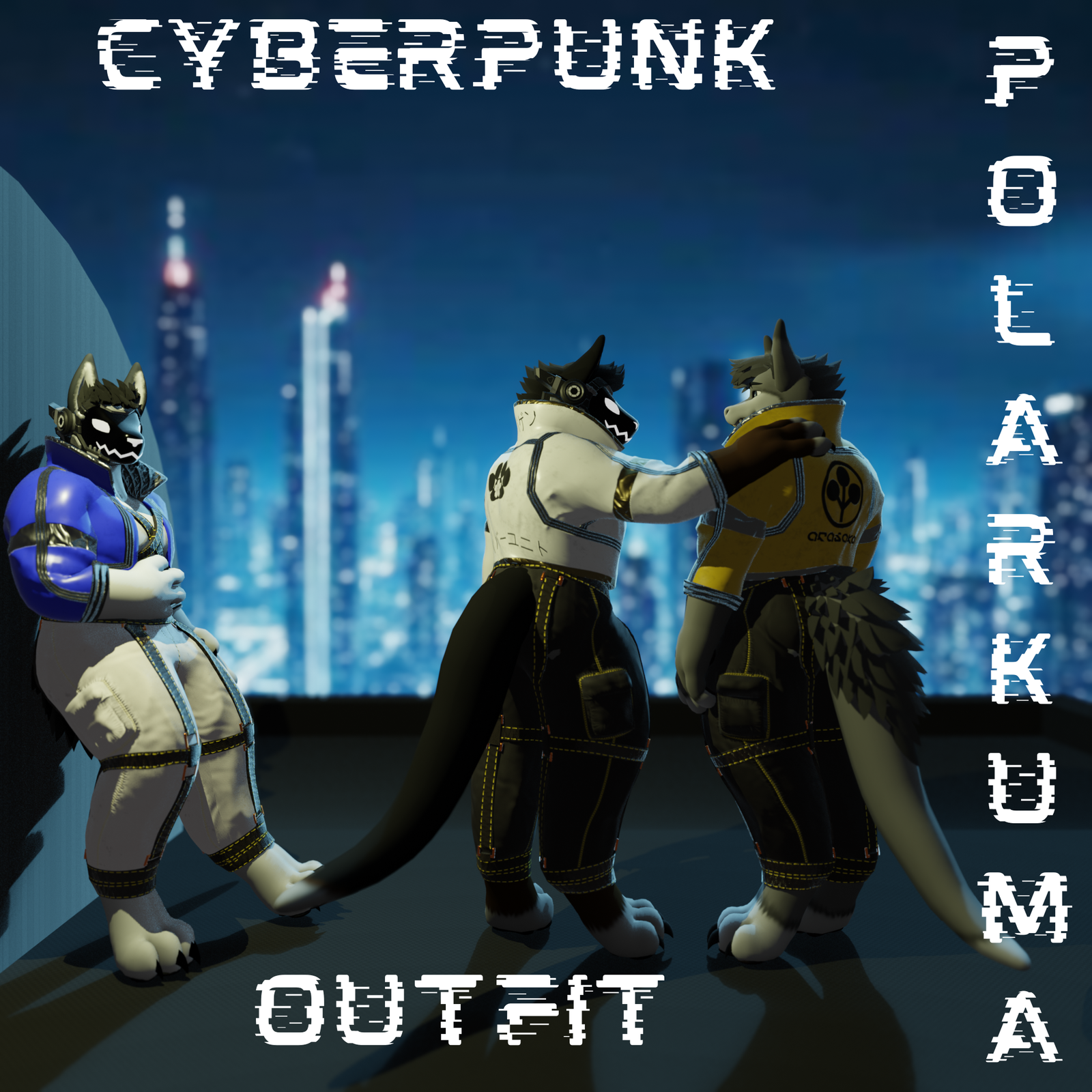 Cyberpunk Papagen Outfit