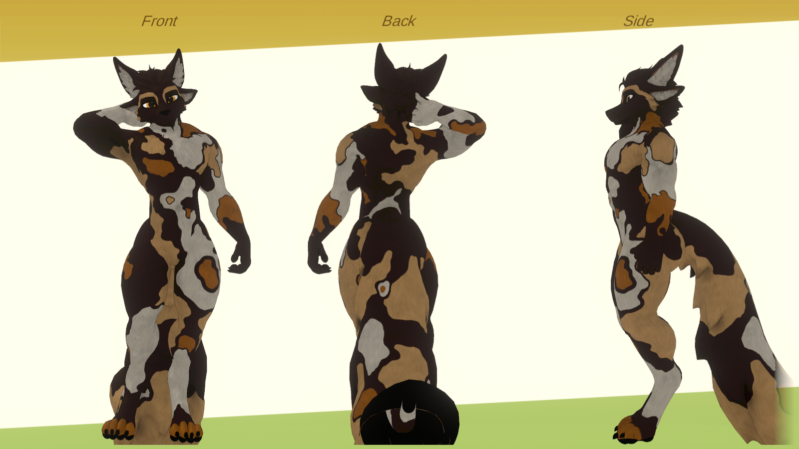 Painted doggo (Alphazear Retexture