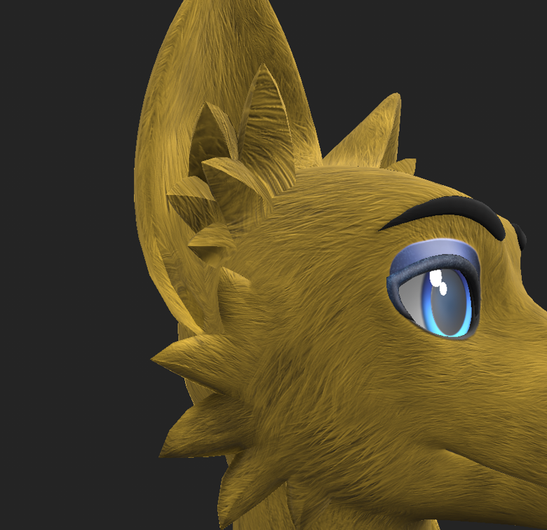 (FREE) Furbrushed Astrawolf Normal Maps Only !